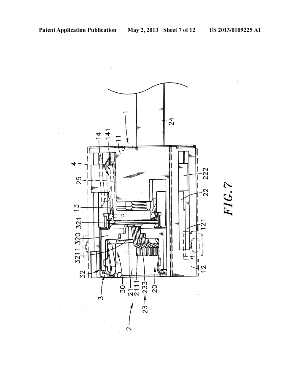 ELECTRICAL CONNECTOR HAVING LOW PROFILE CHARACTERISTICS - diagram, schematic, and image 08