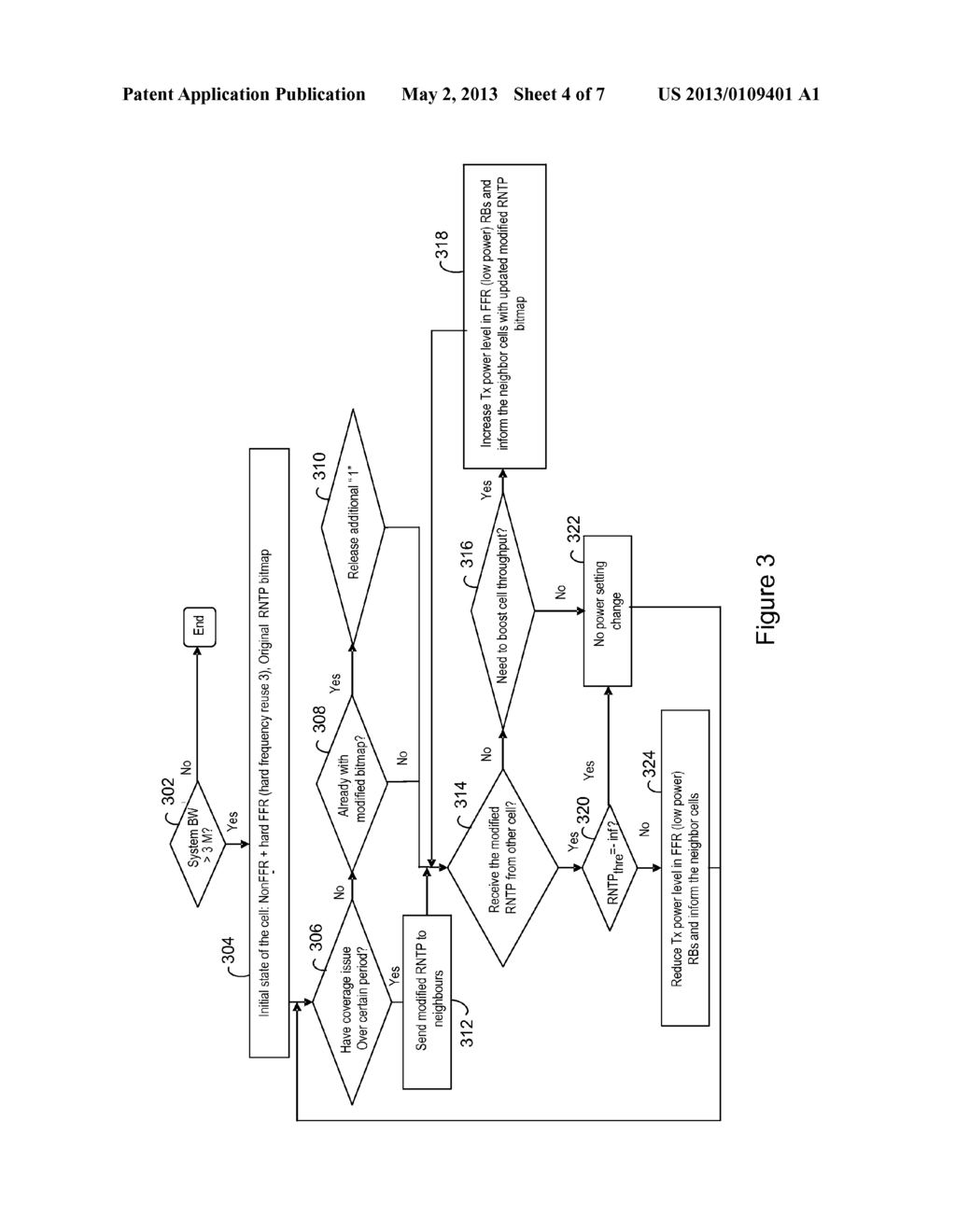 System and Method for Semi-Static Downlink Inter-Cell Interference     Coordination for Wireless Communications - diagram, schematic, and image 05