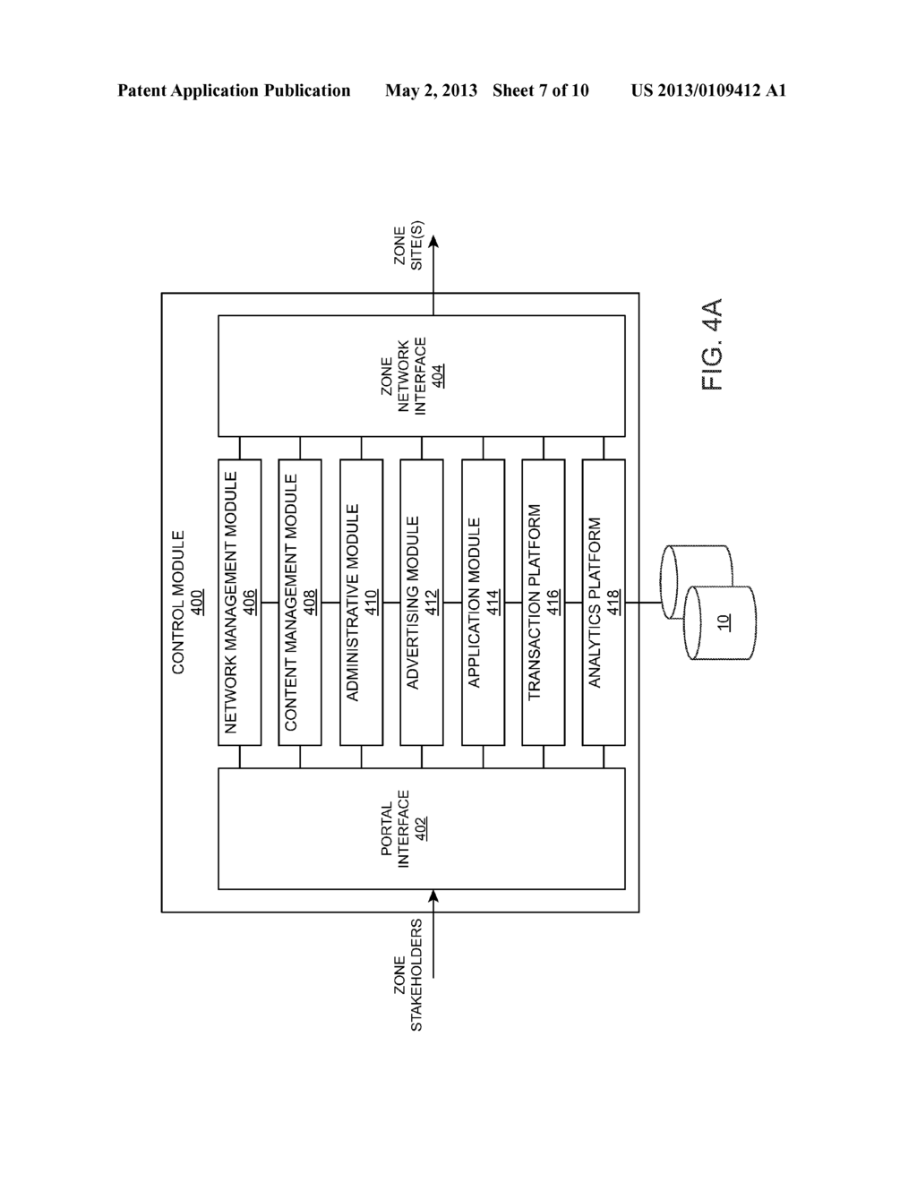 SYSTEM AND METHOD FOR LOCATION-BASED, INTERACTIVE CONSUMER ENGAGEMENT     PLATFORM - diagram, schematic, and image 08