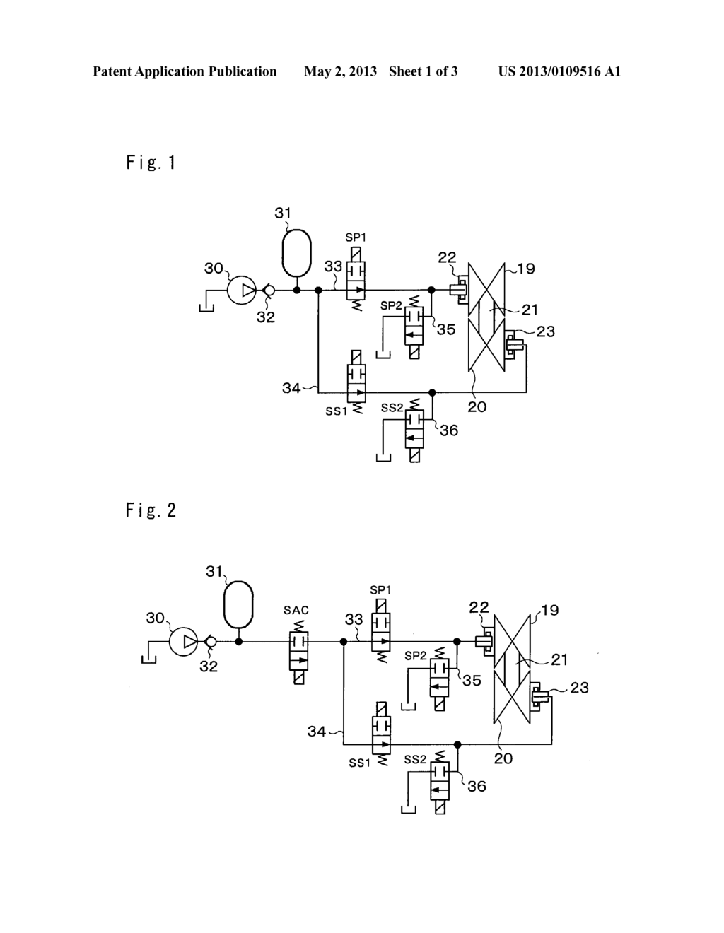 HYDRAULIC CONTROL SYSTEM FOR A WRAPPING TRANSMISSION - diagram, schematic, and image 02