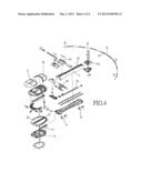 Arm and waist exercising apparatus diagram and image