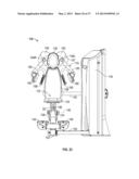 LATERAL DELTOID EXERCISE MACHINE WITH ROCKING USER SUPPORT diagram and image