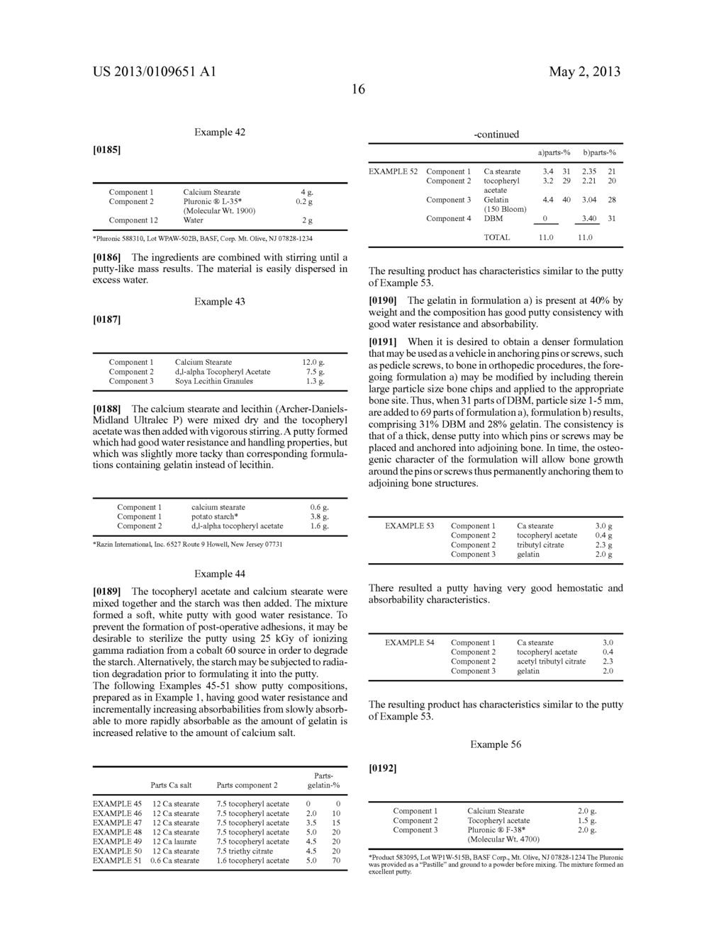 Absorbable Implants And Methods Of Their Use In Hemostasis And In The     Treatment Of Osseous Defects - diagram, schematic, and image 17