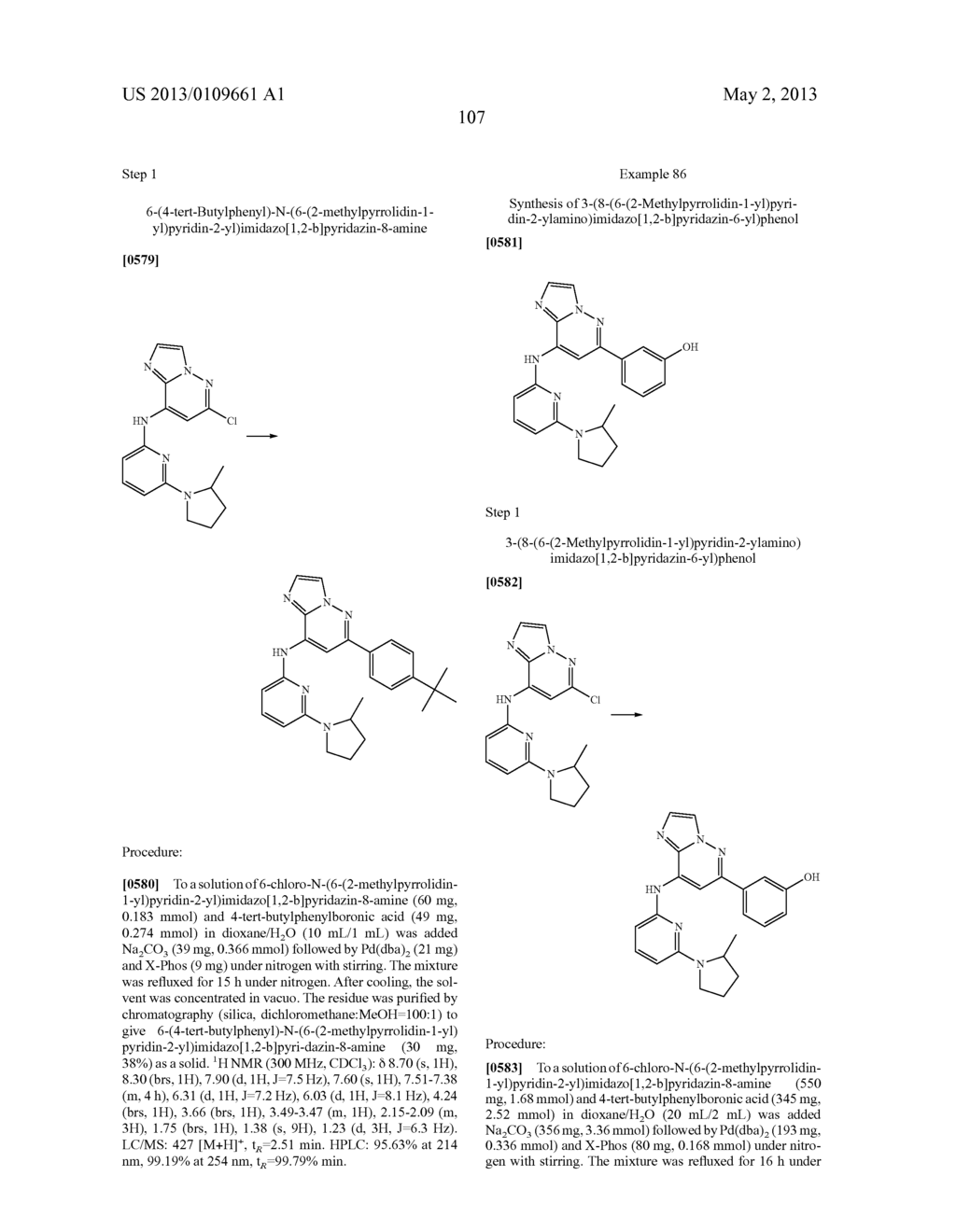 IMIDAZOPYRIDAZINE COMPOUNDS - diagram, schematic, and image 108