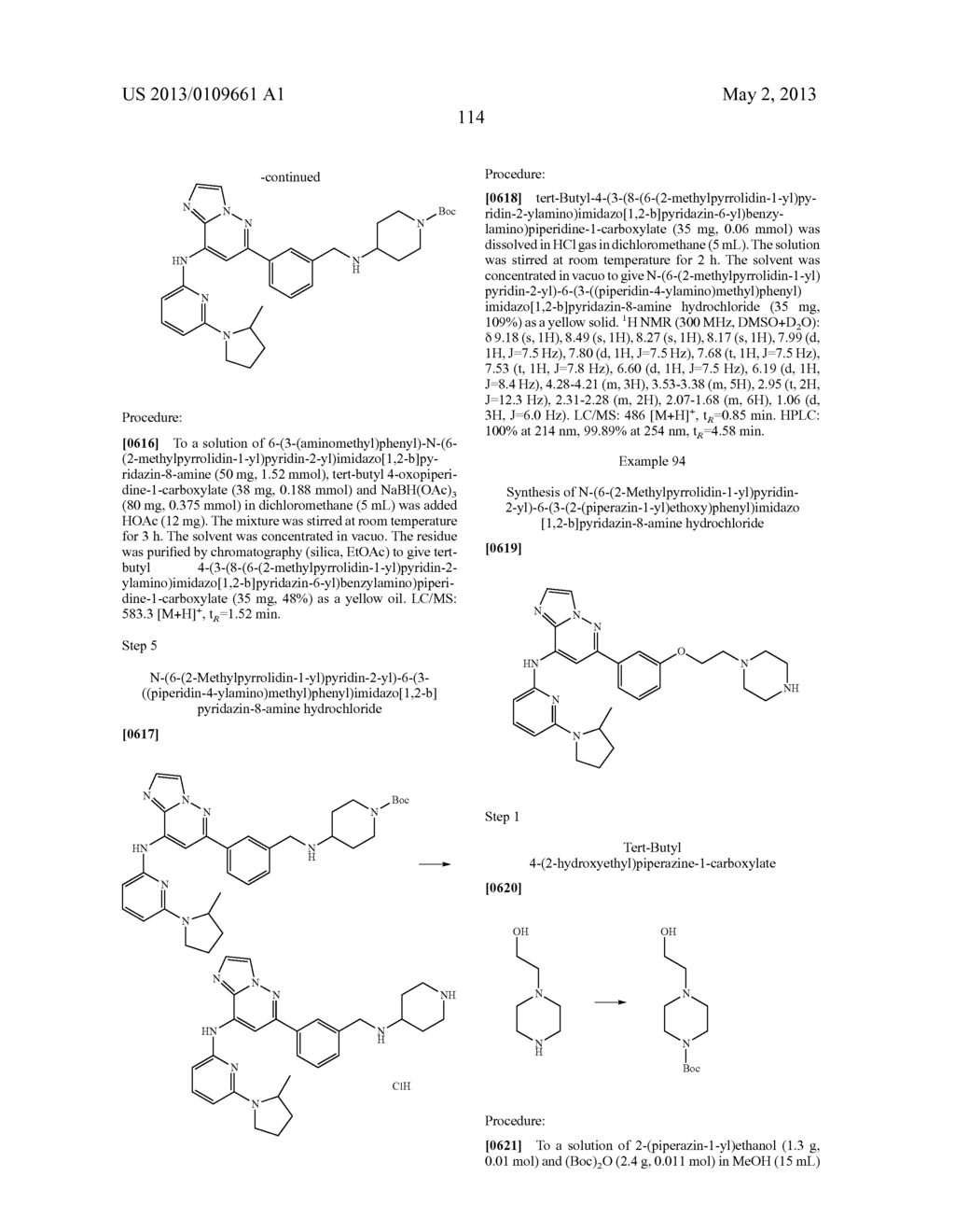 IMIDAZOPYRIDAZINE COMPOUNDS - diagram, schematic, and image 115