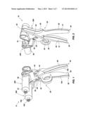 DOUBLE BARREL SYRINGE AND HANDLES FOR USE WITH DOUBLE BARREL SYRINGES diagram and image