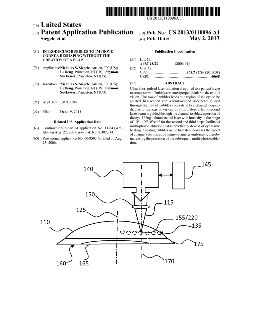 Introducing Bubbles to Improve Cornea Reshaping without the Creation of a     Flap - diagram, schematic, and image 01