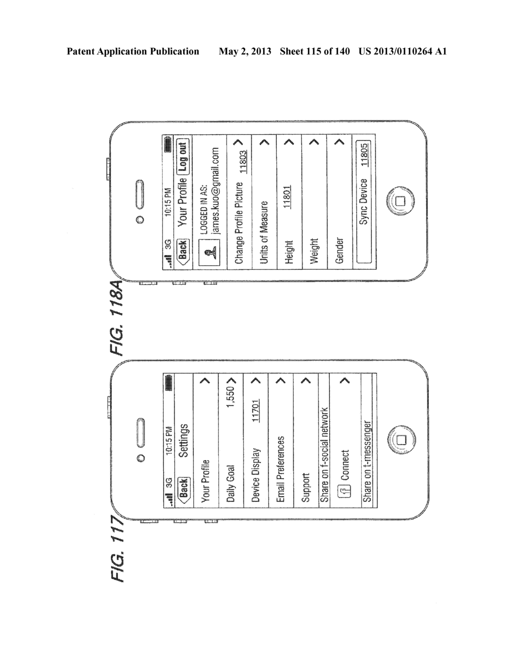 Wearable Device Having Athletic Functionality - diagram, schematic, and image 116