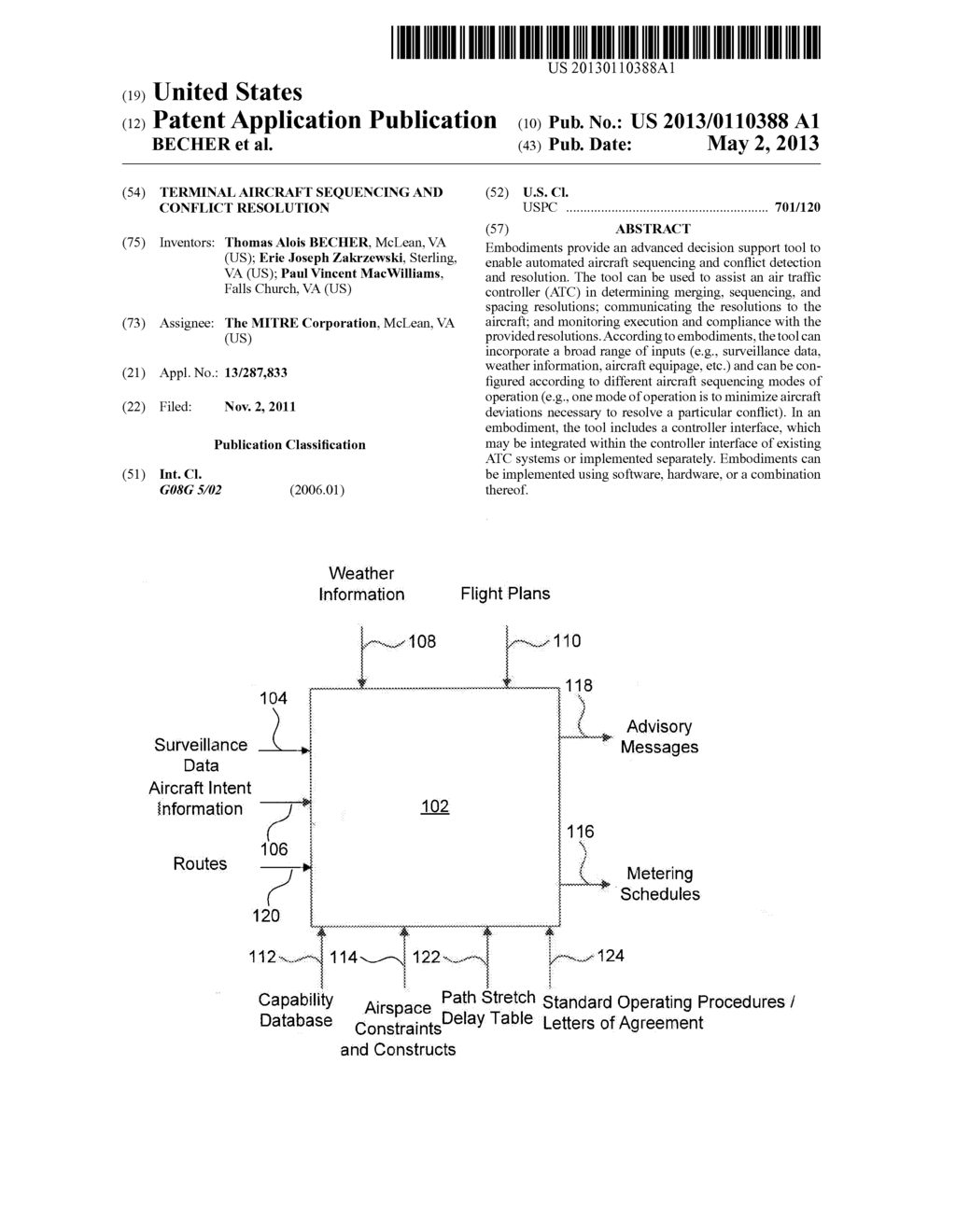 Terminal Aircraft Sequencing and Conflict Resolution - diagram, schematic, and image 01