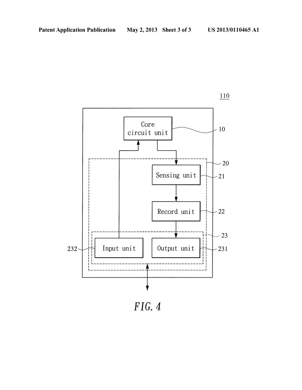 CHIP STRUCTURE HAVING HISTORY RECORDING UNIT - diagram, schematic, and image 04