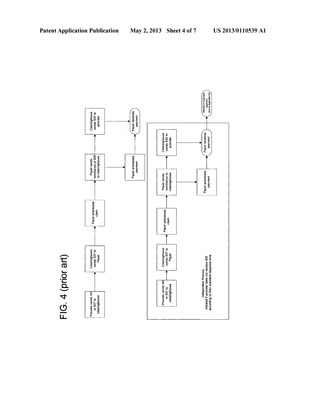 HEALTHCARE CLAIM AND REMITTANCE PROCESSING SYSTEM AND ASSOCIATED METHOD - diagram, schematic, and image 05