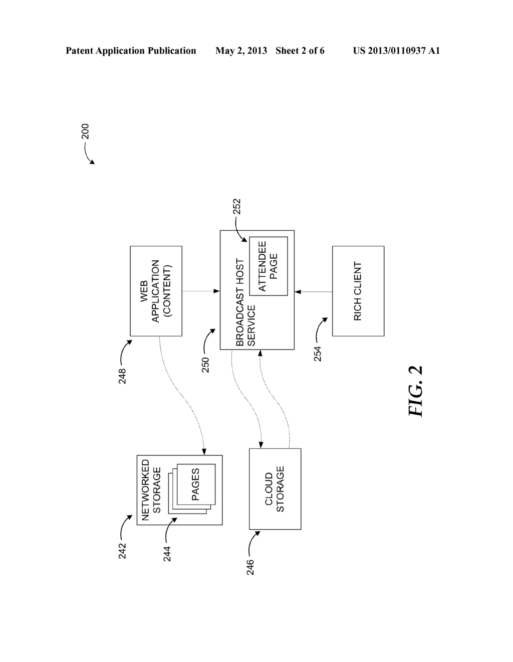 REAL TIME DOCUMENT PRESENTATION DATA SYNCHRONIZATION THROUGH GENERIC     SERVICE - diagram, schematic, and image 03