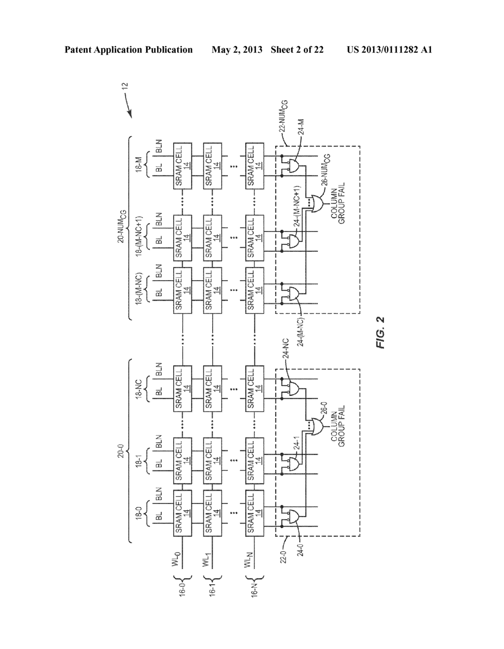 FAST PARALLEL TEST OF SRAM ARRAYS - diagram, schematic, and image 03