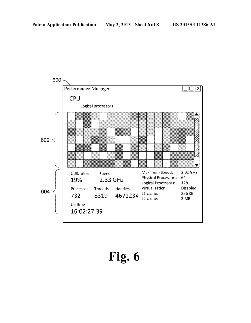 LOGICAL CPU DIVISION USAGE HEAT MAP REPRESENTATION - diagram, schematic, and image 07