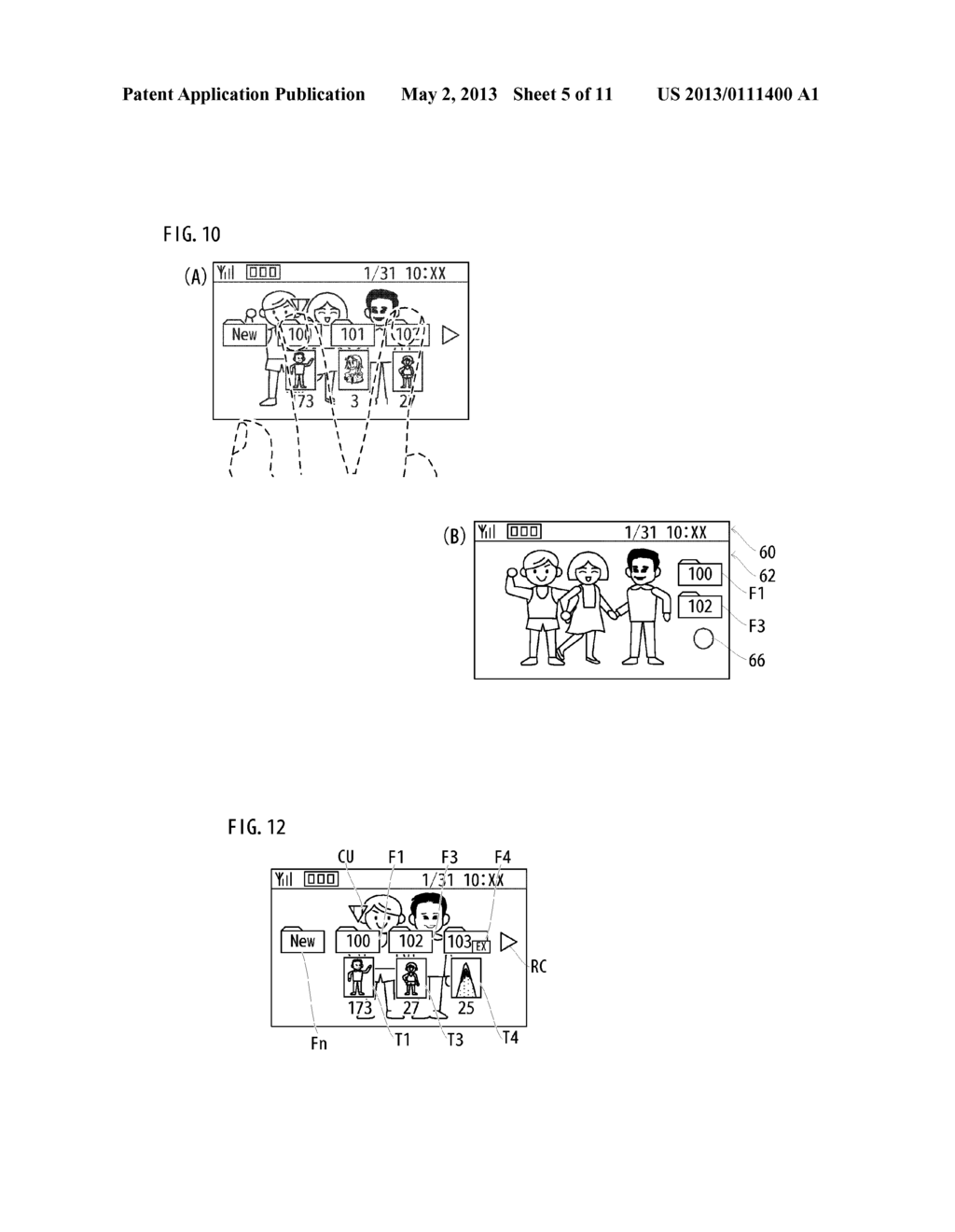 MOBILE TERMINAL AND FOLDER MANAGING METHOD - diagram, schematic, and image 06