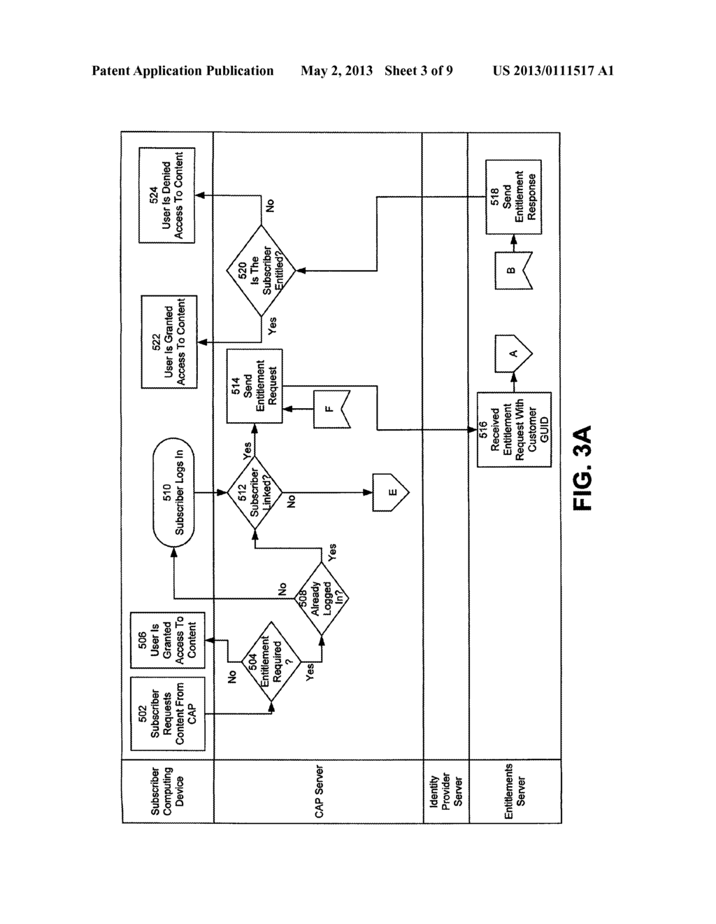 SYSTEM AND METHOD FOR MANAGING ENTITLEMENTS TO DATA OVER A NETWORK - diagram, schematic, and image 04