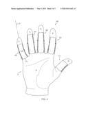 ATHLETIC GRIP ENHANCING FINGER GLOVES diagram and image