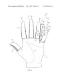 ATHLETIC GRIP ENHANCING FINGER GLOVES diagram and image