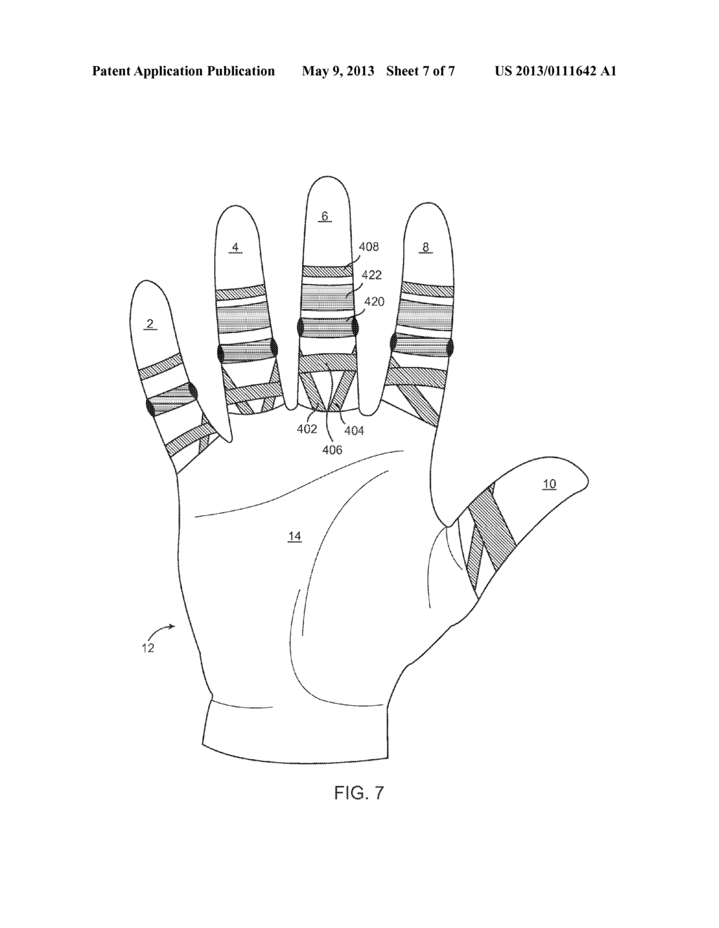 ATHLETIC GRIP ENHANCING FINGER GLOVES - diagram, schematic, and image 08