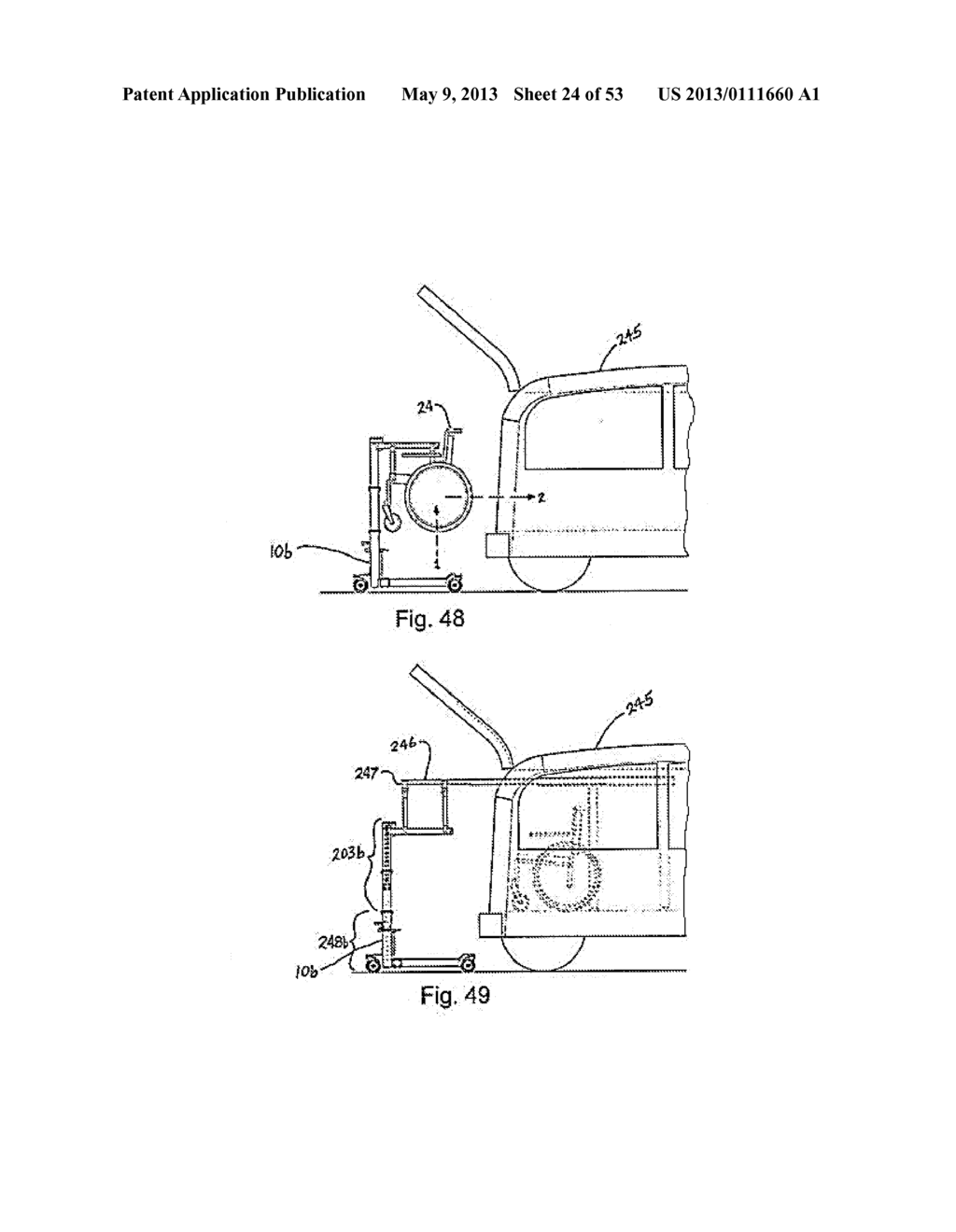 Wheelchair Lift Transfer Device - diagram, schematic, and image 25