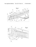 WINDSCREEN WIPER AND DEVICE FOR SECURING A SCREEN WASH PRODUCT SUPPLY DUCT     ON AN ACTUATING ARM OF A WINDSCREEN WIPER BLADE diagram and image