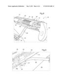 WINDSCREEN WIPER AND DEVICE FOR SECURING A SCREEN WASH PRODUCT SUPPLY DUCT     ON AN ACTUATING ARM OF A WINDSCREEN WIPER BLADE diagram and image