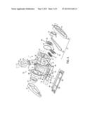 DISPOSABLE BAG AND A DISPOSABLE BAG MOUNT BRACKET FOR AN UPRIGHT VACUUM     CLEANER diagram and image