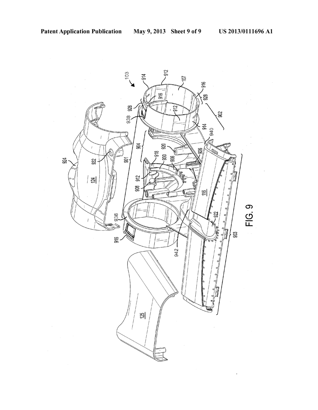 DISPOSABLE BAG AND A DISPOSABLE BAG MOUNT BRACKET FOR AN UPRIGHT VACUUM     CLEANER - diagram, schematic, and image 10