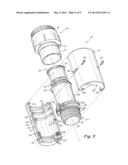 VACUUM CLEANER HOSE ASSEMBLY CONNECTOR diagram and image