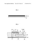 METHOD OF MANUFACTURING LIQUID DROPLET EJECTION HEAD diagram and image