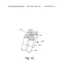 Multiple cartridge assembly for less than lethal cartridge diagram and image