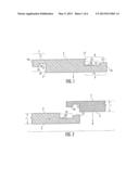 Surface Covering Tiles having an Edge Treatment for Assembly that Allows     for Grouting diagram and image