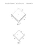 Surface Covering Tiles having an Edge Treatment for Assembly that Allows     for Grouting diagram and image