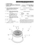 DEVICE FOR PARTICLE SEPARATION IN AN EXHAUST-GAS RECIRCULATION SYSTEM AND     MOTOR VEHICLE HAVING THE DEVICE diagram and image