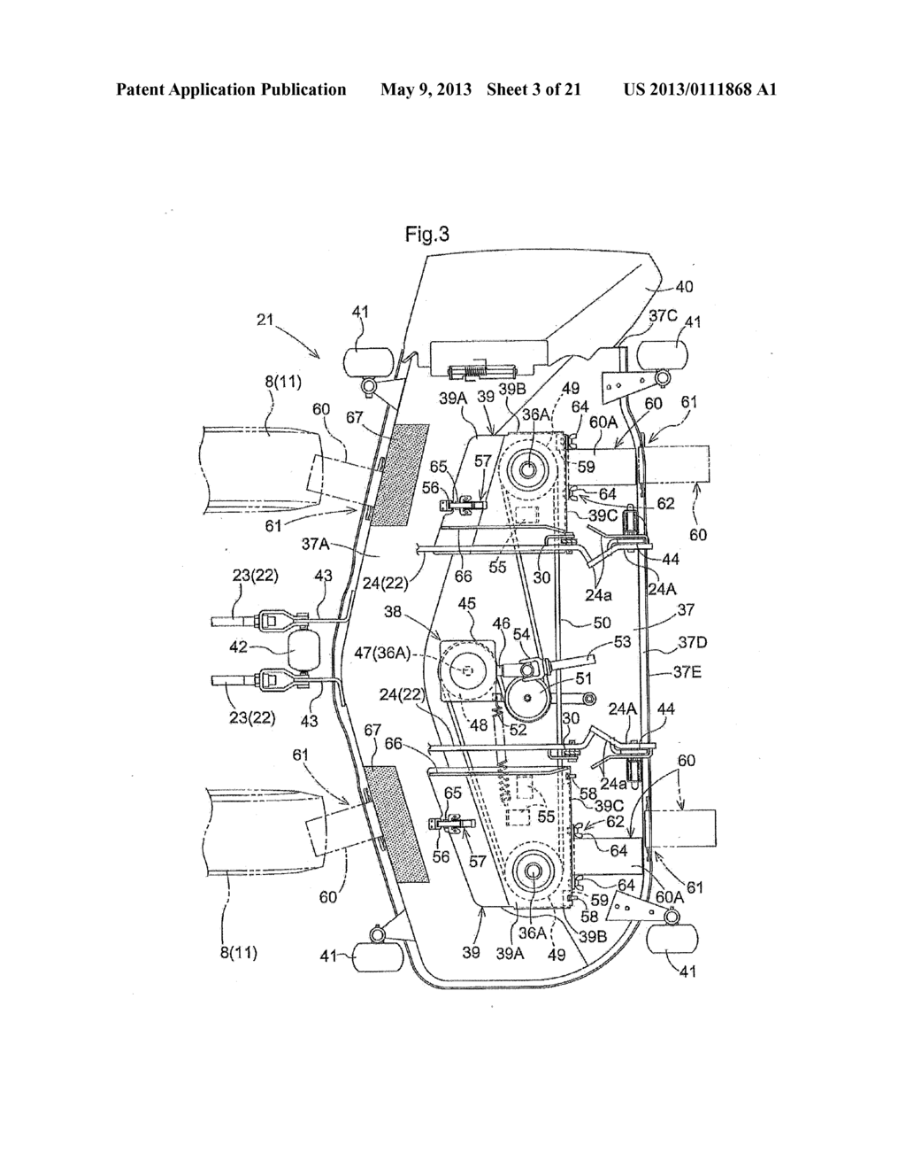 Climb-Up Assist Structure for Mower Unit - diagram, schematic, and image 04