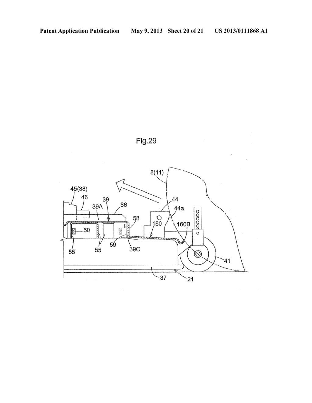 Climb-Up Assist Structure for Mower Unit - diagram, schematic, and image 21