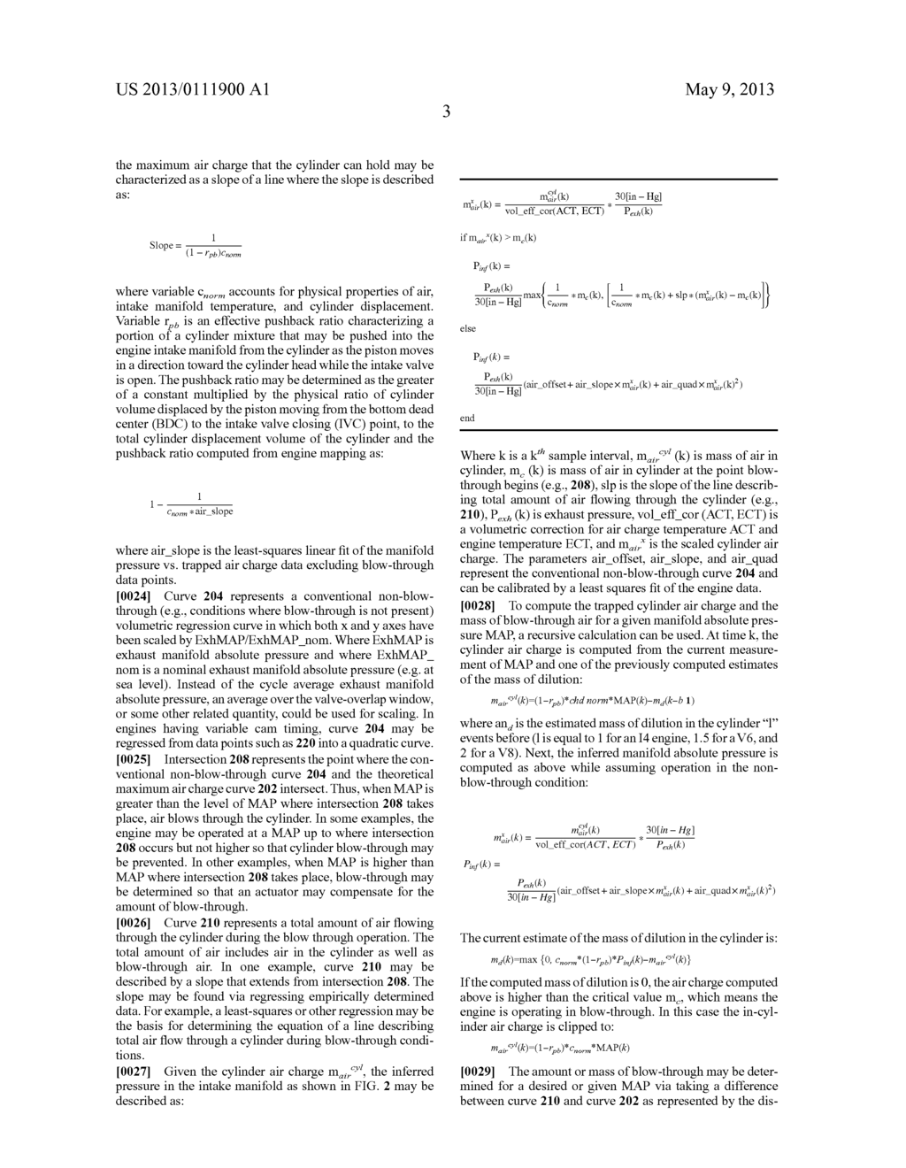 METHOD FOR DETERMINING AND COMPENSATING ENGINE BLOW-THROUGH AIR - diagram, schematic, and image 07