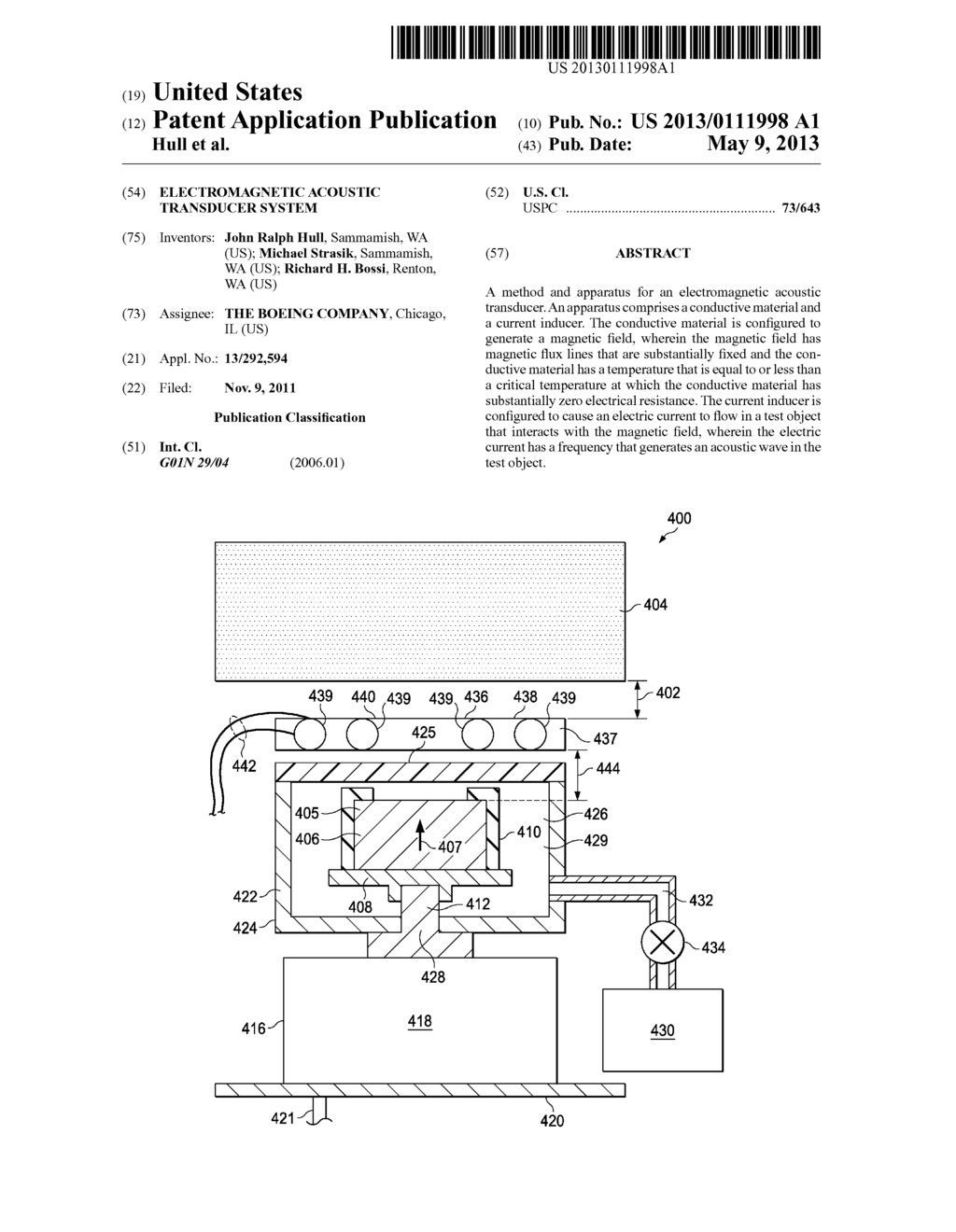 Electromagnetic Acoustic Transducer System - diagram, schematic, and image 01