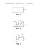 DEVICE FORMING A PRESSURE SENSOR, METHOD FOR PRODUCING SUCH A SENSOR AND     APPLICATION IN THE PRODUCTION OF A TOUCH SCREEN diagram and image
