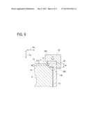 METHOD FOR CAULKING RING GEAR, CAULKING TOOL USED FOR METHOD FOR CAULKING     RING GEAR, AND RING GEAR diagram and image