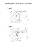 METHOD FOR CAULKING RING GEAR, CAULKING TOOL USED FOR METHOD FOR CAULKING     RING GEAR, AND RING GEAR diagram and image