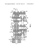 AUTOMATIC TRANSMISSION HAVING HIGH PRESSURE ACTUATION AND LOW PRESSURE     LUBE HYDRAULIC CIRCUIT diagram and image