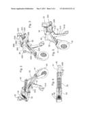 Parallel linkage opener with adjustable spring loaded packer wheel diagram and image