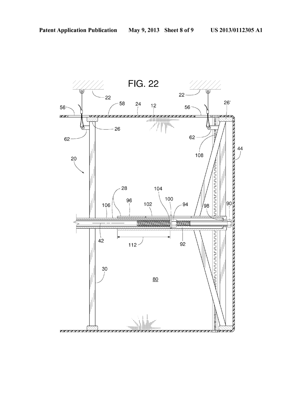 PLIABLE-WALL AIR DUCTS WITH SUSPENDED FRAMES - diagram, schematic, and image 09