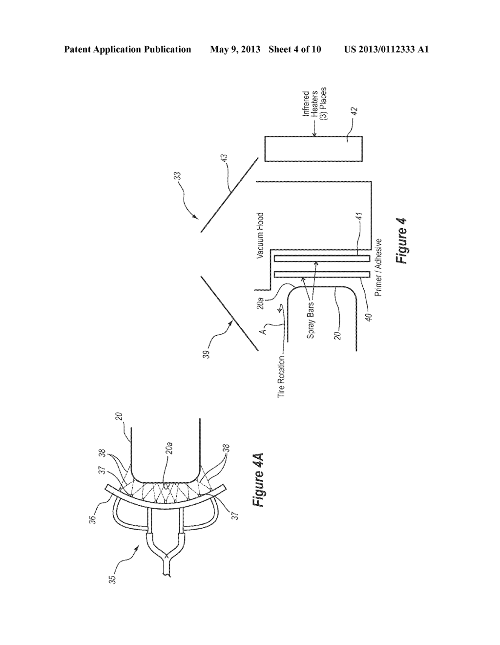 METHOD FOR RETREADING A HEAVY DUTY TIRE WITH A POLYURETHANE TREAD - diagram, schematic, and image 05