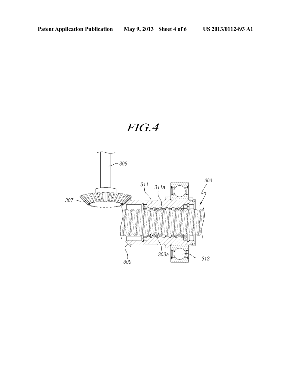 RACK-DRIVEN STEERING APPARATUS AND RACK-DRIVEN AUXILIARY POWER STEERING     APPARATUS INCLUDING THE SAME - diagram, schematic, and image 05