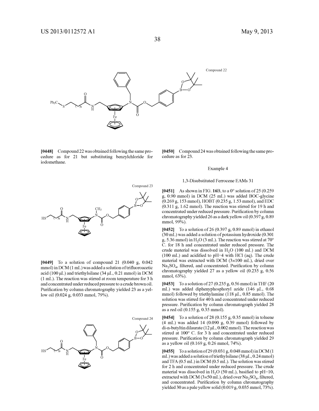 NOVEL CHEMISTRY USED IN BIOSENSORS - diagram, schematic, and image 66