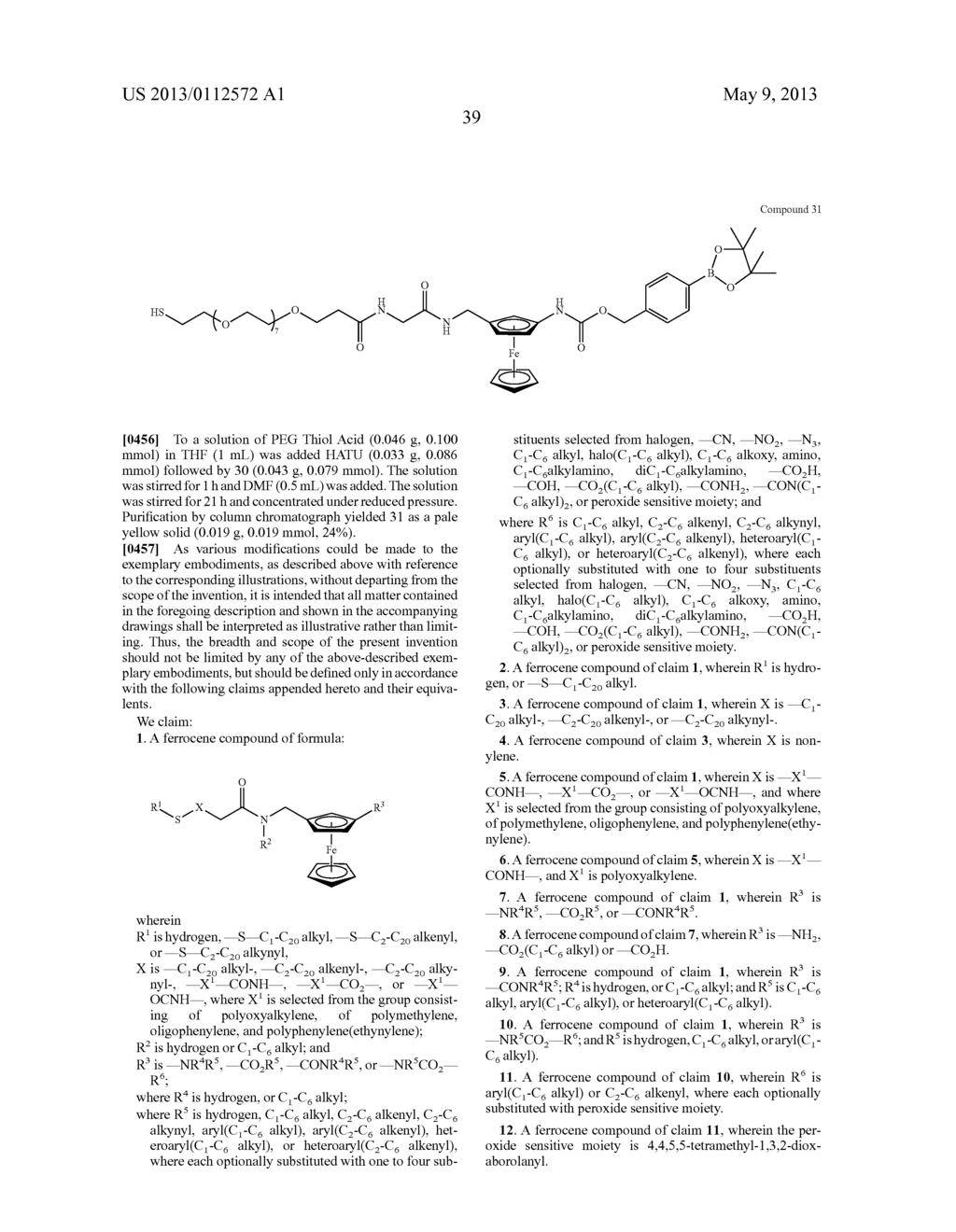 NOVEL CHEMISTRY USED IN BIOSENSORS - diagram, schematic, and image 67