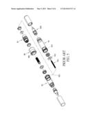 LIQUID DISPENSING DEVICE WITH RATCHET MECHANISM diagram and image