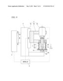 FRICTION STIR SPOT WELDING DEVICE AND MEMBER SUPPORT THEREFOR diagram and image